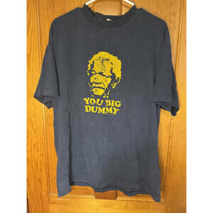 Alstyle Black Graphic T-Shirt You Big Dummy XL